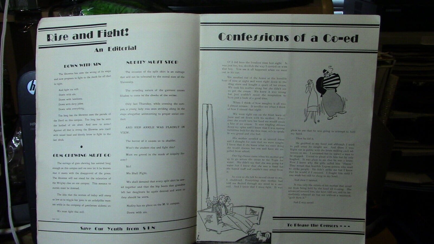 Missouri Showtime Magazine, 1935 Printing