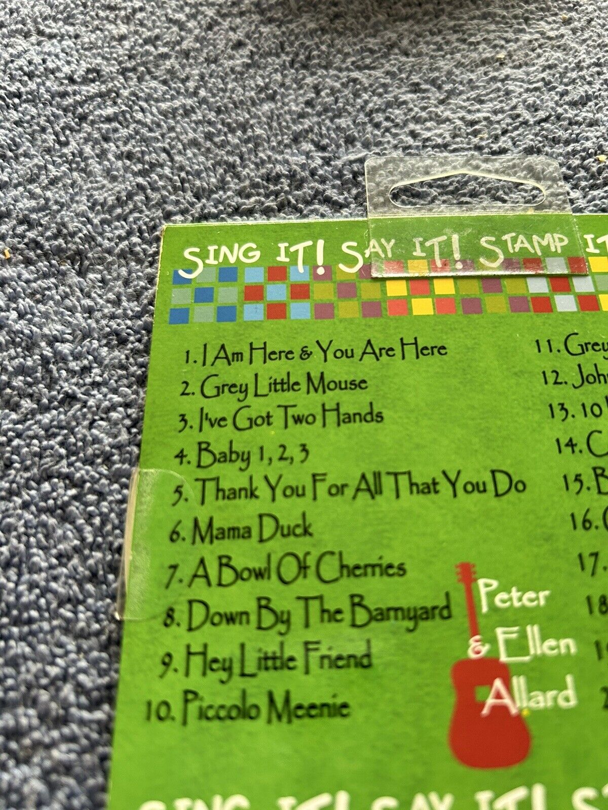 SING IT! SAY IT! STAMP IT! SWAY IT!  VOLUME 3 PETER & ELLEN ALLARD 2002