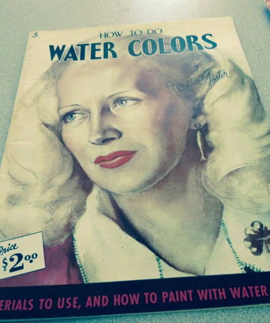 How To Do Water Colors By Walter Foster Materials To Use & How To Paint