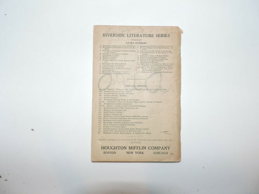 Riverside Literature Series No. 45-- Lays of Ancient Rome--1890