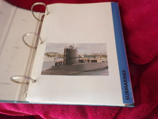 History Book of Categorically Organized Warships by Atlas Collections
