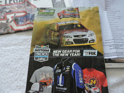 RACING SOUVENIRS: NEWSPAPER, 2011: TICKETS,  DAYTONA, NASCAR ILLUSTRATED, DAY