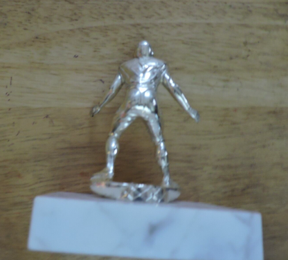 FOOTBALL TROPHY--4..75X3.75X2.75 INCHES