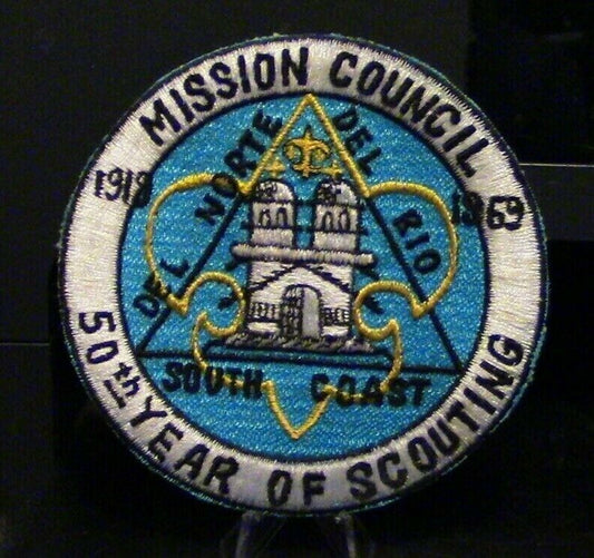 BSA: Mission Council 50th Year of Scouting Patch