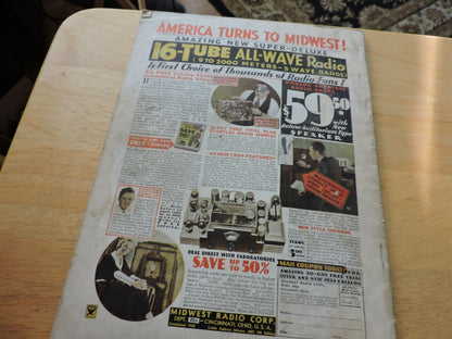 RADIO CRAFT MAGAZINE APRIL  1934