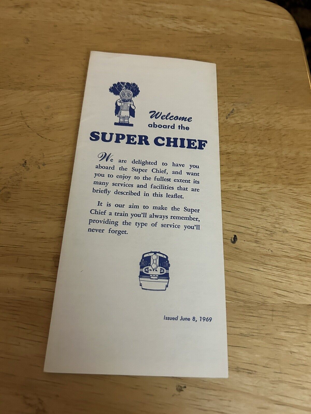SANTA FE SUPERCHIEF JUNE 1969 CHICAGO ILLINOIS