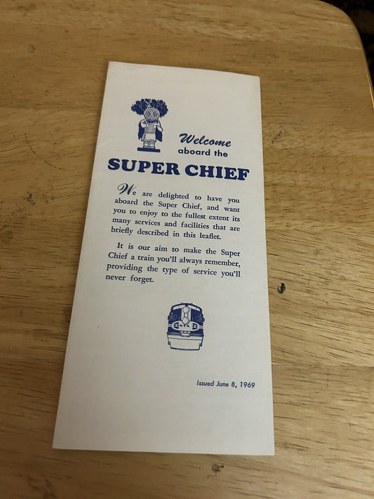 SANTA FE SUPERCHIEF JUNE 1969 CHICAGO ILLINOIS