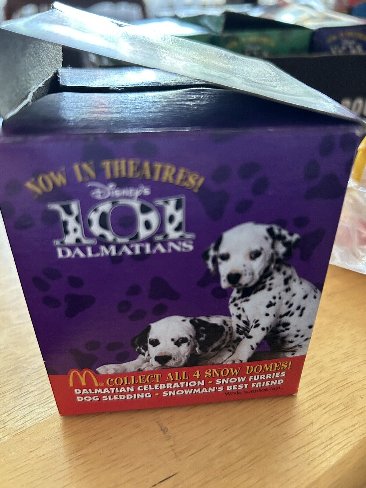 MCDONALD'S 101 DALMATIANS HAPPY MEAL TOY 1996 "SNOW FLURRIES"