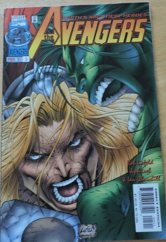 Marvel Comics: The Avengers Earths Mightiest Heroes March 97'