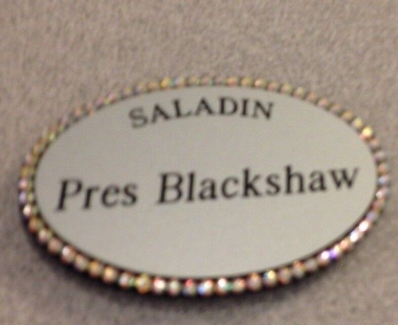 VINTAGE SALADIN SHRINER MASON BADGE