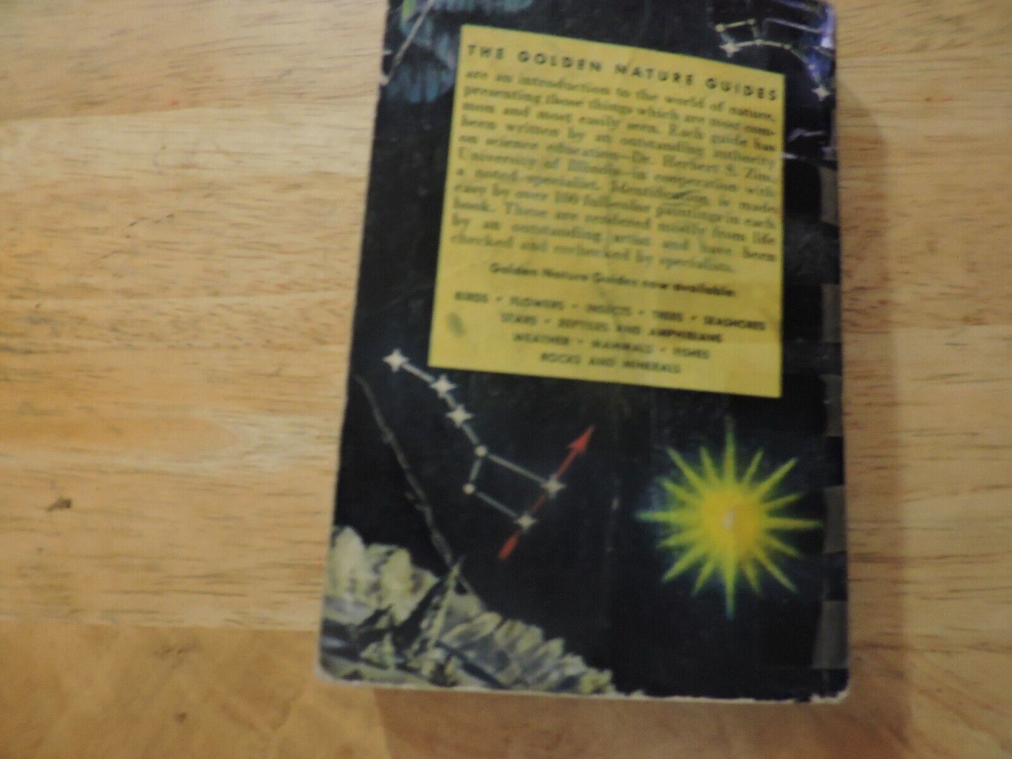 STARS,  a Golden Nature Guide by Zim and Baker 1956