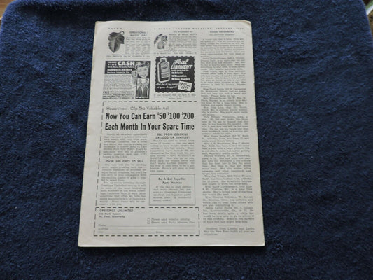 Kitchen-Klatter Magazine Shenandoah Iowa,  January 1955