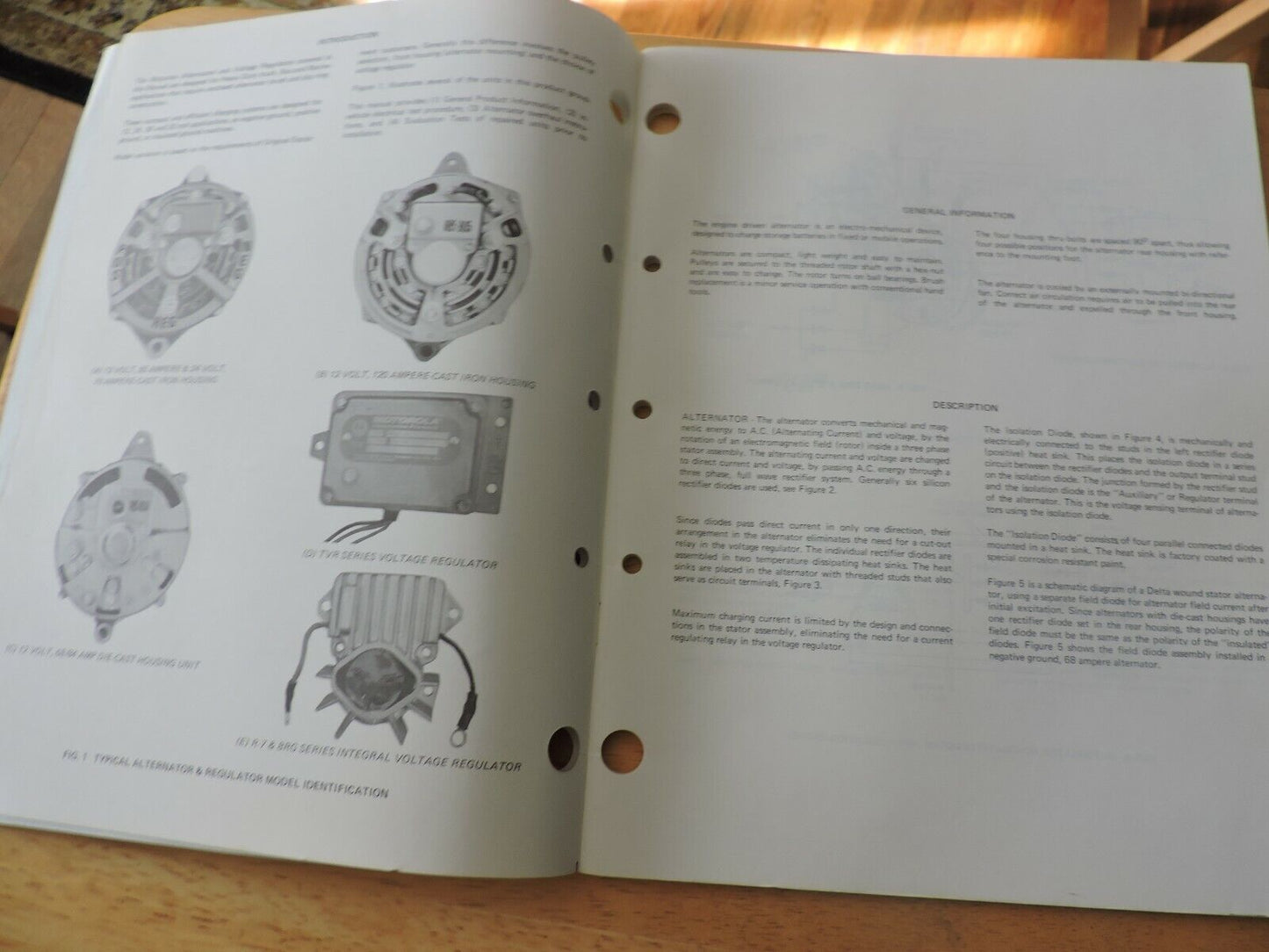 ELECTRONIC ALTERNATOR SYSTEMS SERVICE MANUAL  1971 SA SERIES
