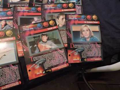 Original Star Trek Series Movie Promotion Cards (cards from season 1,2 & 3)