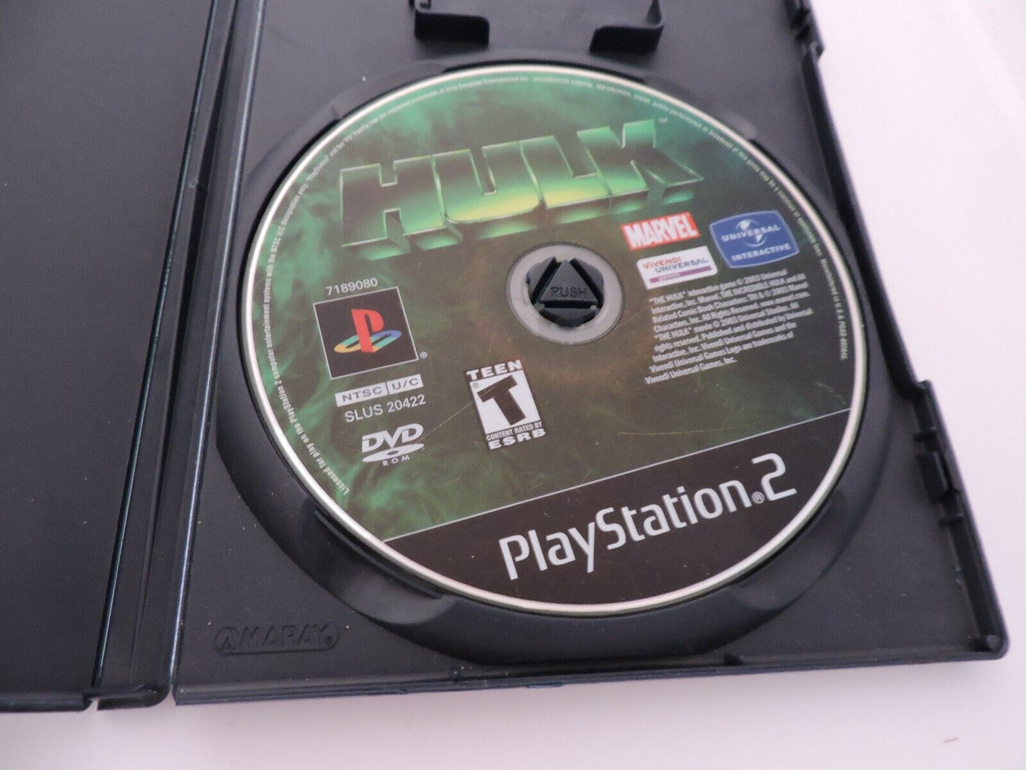 PLAYSTATION 2 GAME  HULK