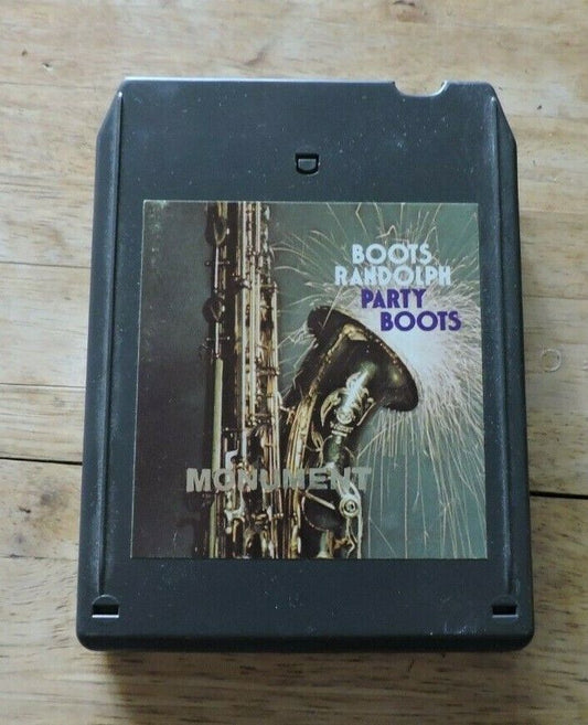 Autographed ,Boots Randolph: Party Boots 8 Track 1976