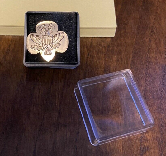 Official Girl Scout Traditional Membership Pin-Gold Plated