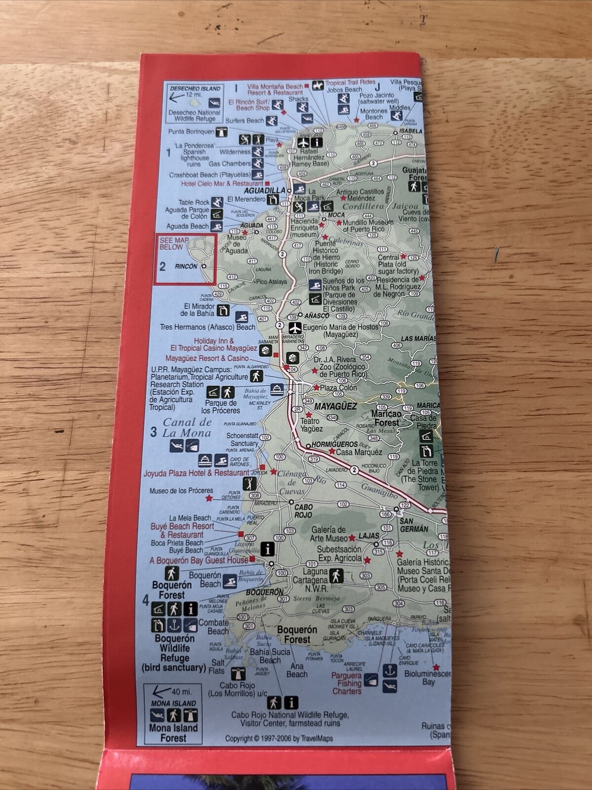 Peurto Rico Travel Map 2006