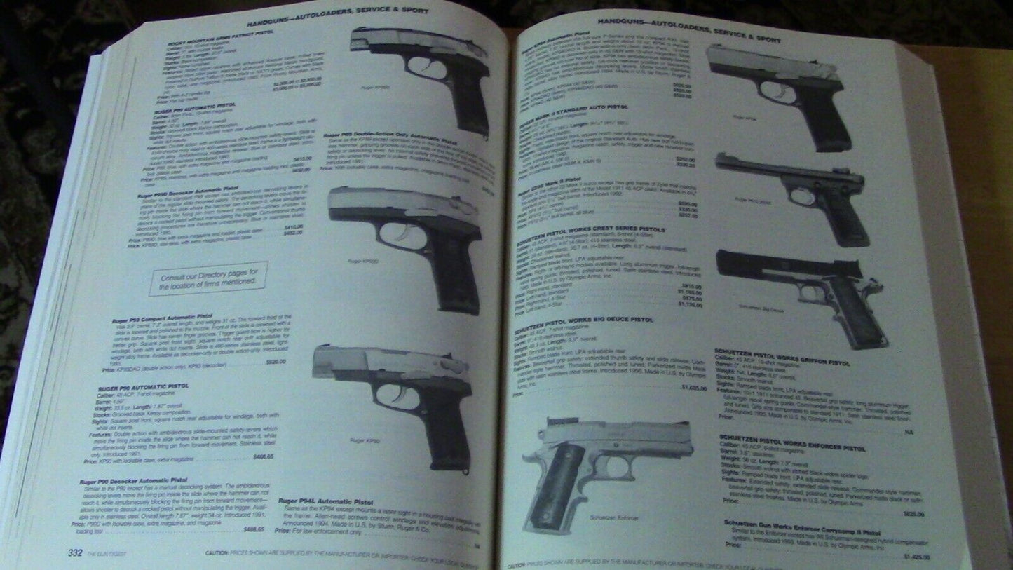 1996 Gun Digest 50th Edition