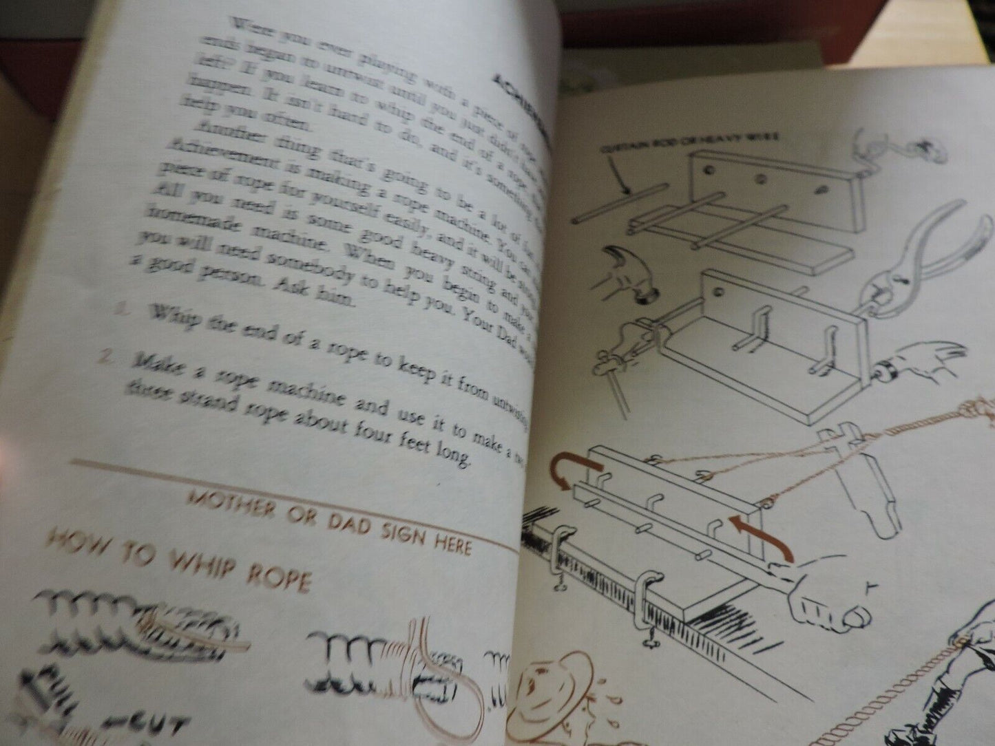 LION CUB SCOUT BOOK--1948 PRINTING