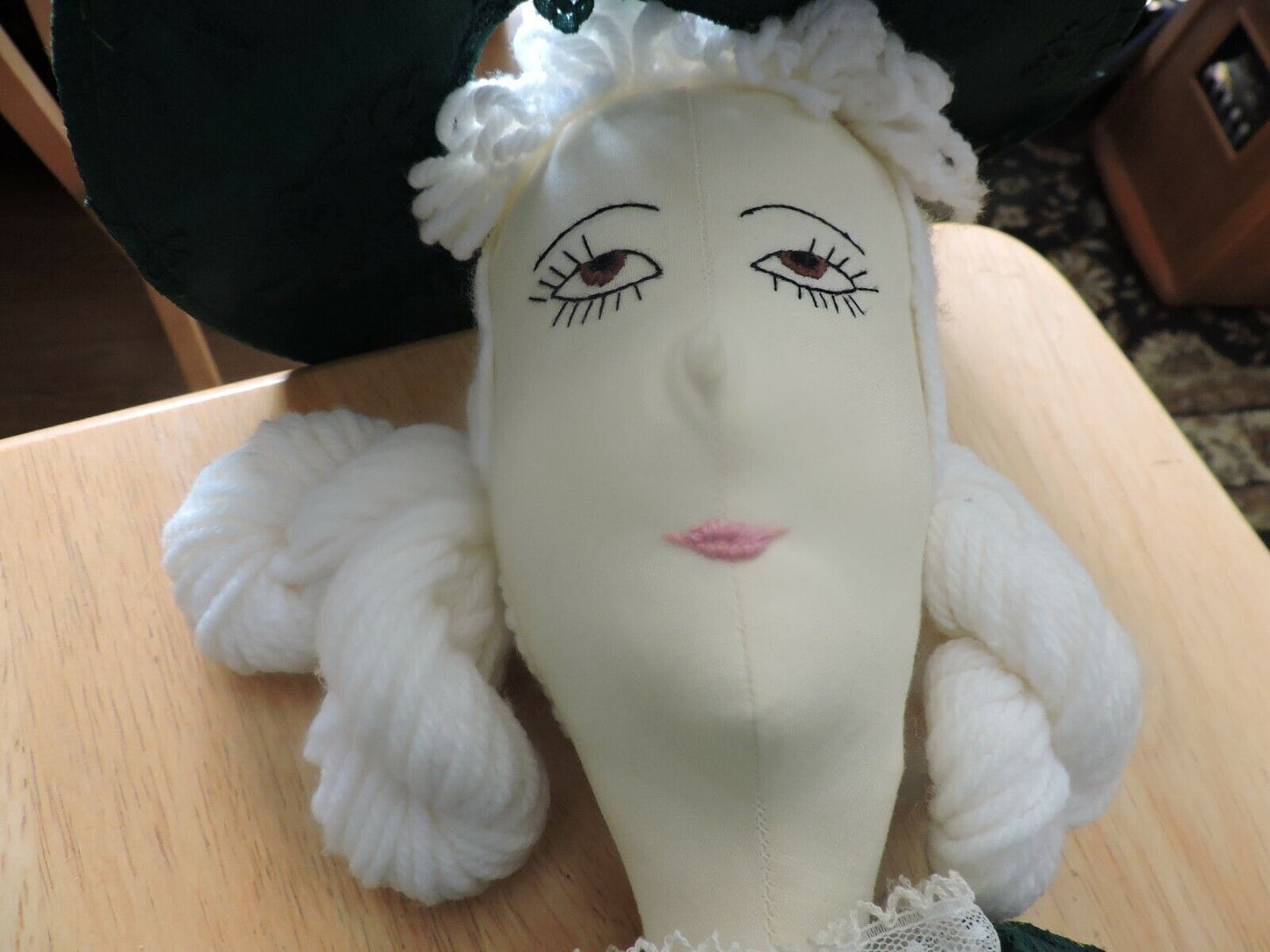 HAND MADE CLOTH DOLL  31 INCHES  OOAK