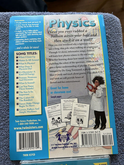 PHYSICS CD AND ACTIVITY BOOK NEW SCIENCE SERIES 1999