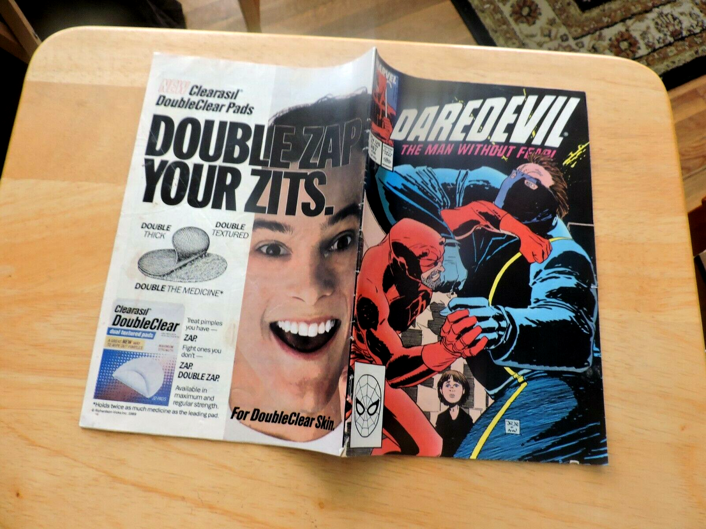 : DAREDEVIL THE MAN WITHOUT FEAR JUNE 1989  #267