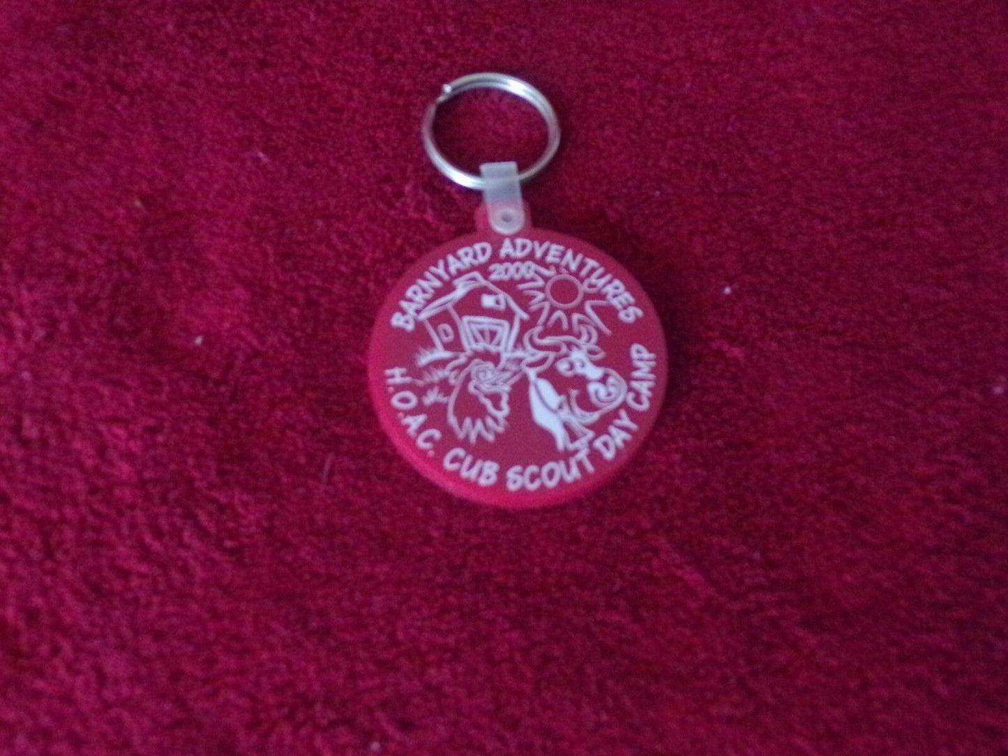 Cub Scout Keychain "H.O.A.C. Cub Scout Day Camp" 2000
