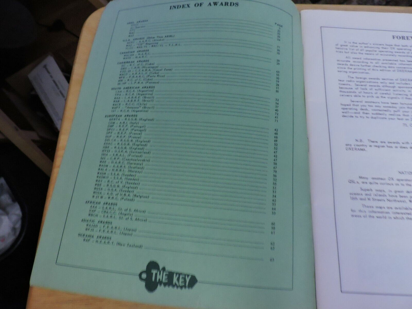 DXERAMA THIRD EDITION BOOK--FEATURING AWARDS AS OFFERED BY RADIO AMATEURS 1959