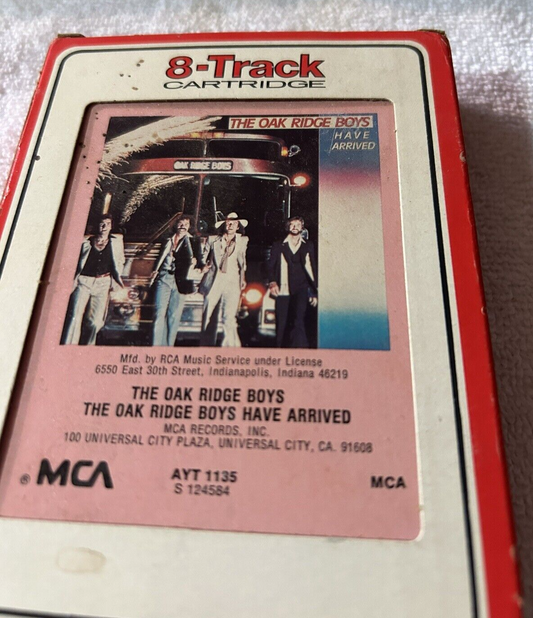 8 TRACK TAPE:  THE OAKRIDGE BOYS  THE OAK RIDGE BOYS HAVE ARRIVED 1979