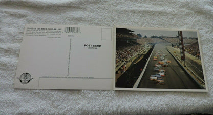 1997 START OF THE BRICKYARD 400   UNPOSTED POST CARD