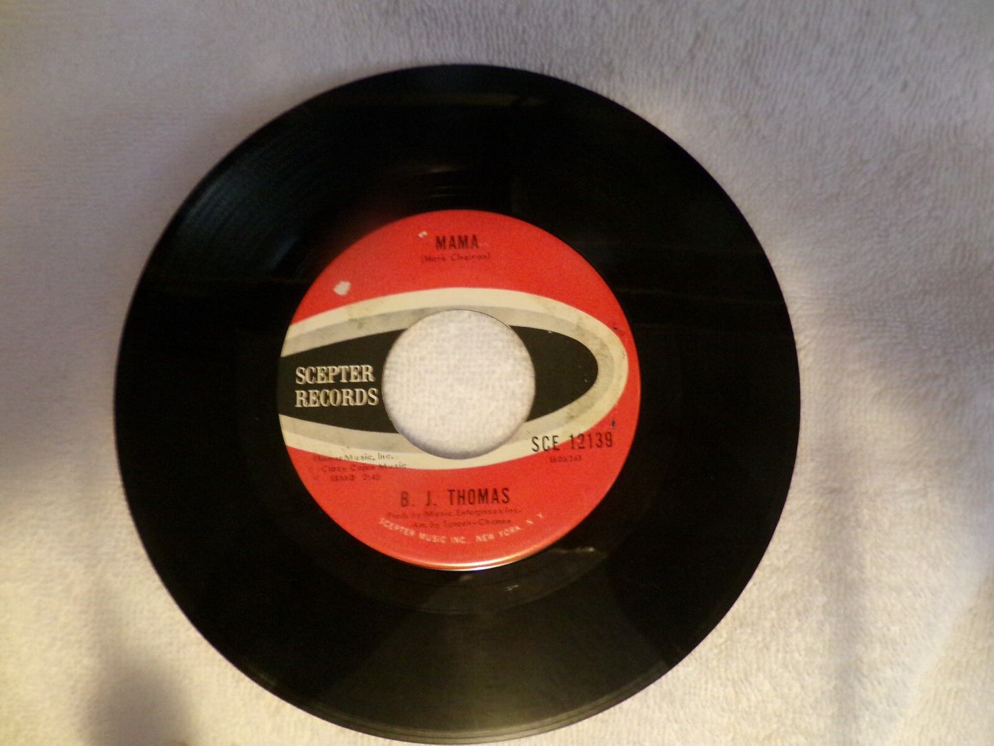 B.J Thomas Presents: Mama & Wendy on Scepter Records 45RPM
