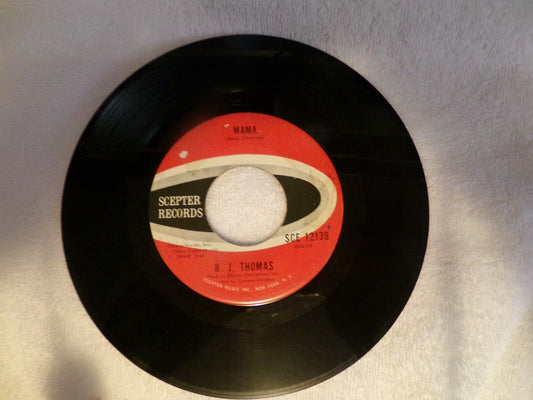 B.J Thomas Presents: Mama & Wendy on Scepter Records 45RPM