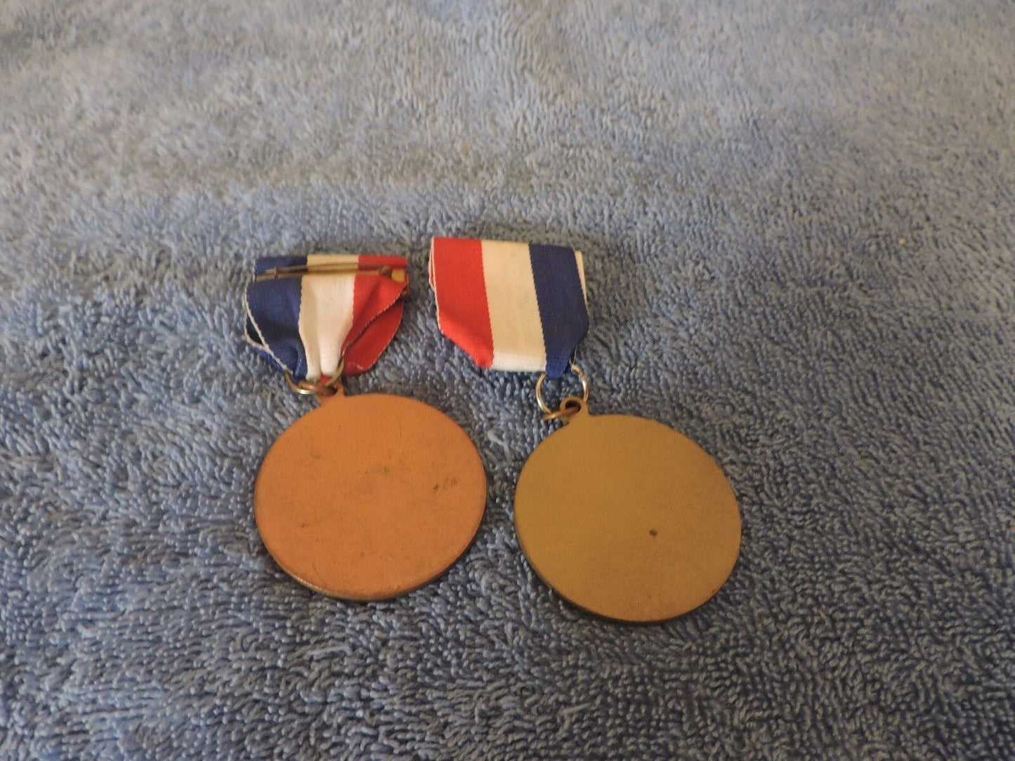 Set of Two Vintage H/S Runner's Medals (1 3/4 inches)