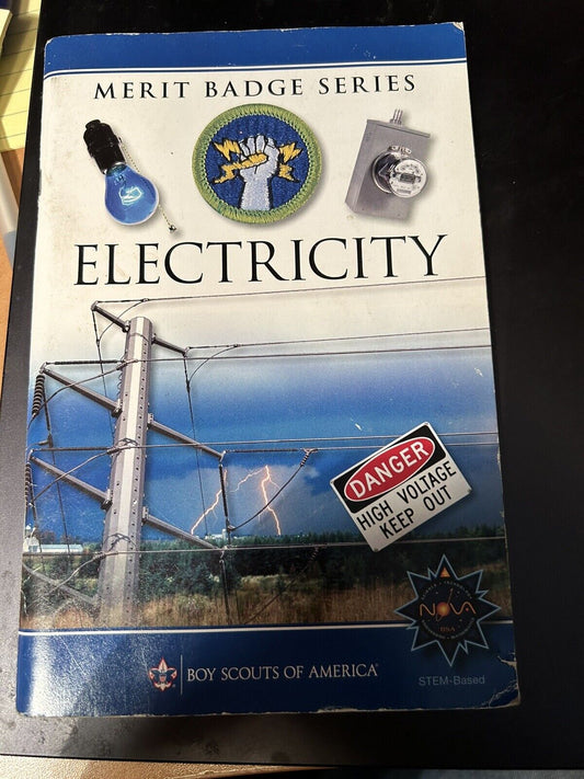 BSA-Merit Badge Series "Electricity" 2013 Printing