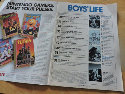 BOYS' LIFE MAGAZINE:  MARCH 1989: MIKE SCHMIDT: THE BEST 3RD BASEMAN IN HISTORY?