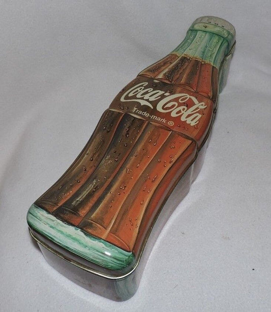 Coca-Cola Brand Bottle Shaped Tin