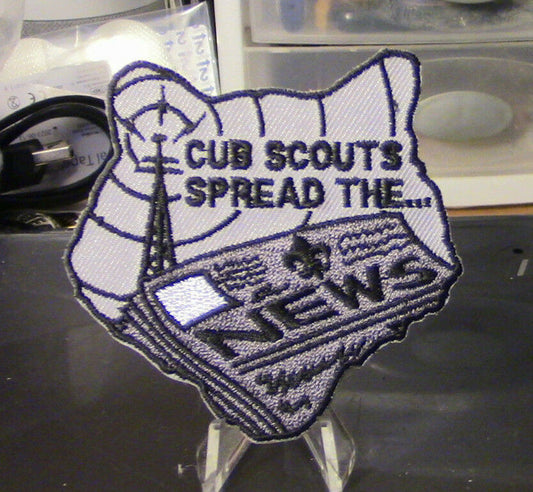 OFFICIAL BSA: Cub Scout Spread the Word Patch