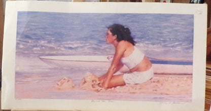 Artist Jerry H Brown Presents: "Beyond The Sea" Print  (12.5" x 23") Signed
