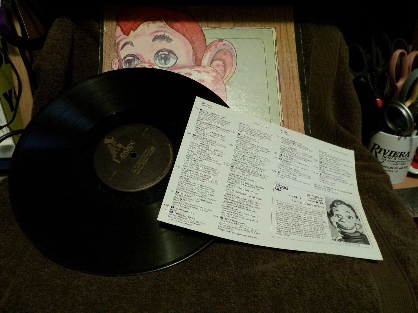 The World: Original Cast Starring Howdy Doody Vinyl Album-Bonus Gift