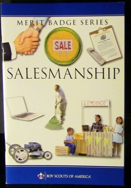 BSA-Merit Badge Series "Salesmanship" Current Printing