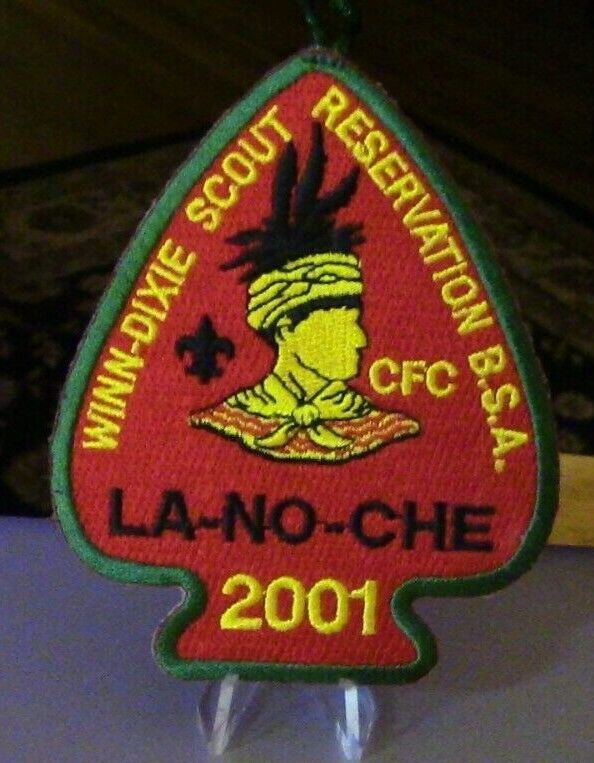 BSA: LA-NO-CHE Winn-Dixie Scout Res, 2001 Central Florida Council Button Patch