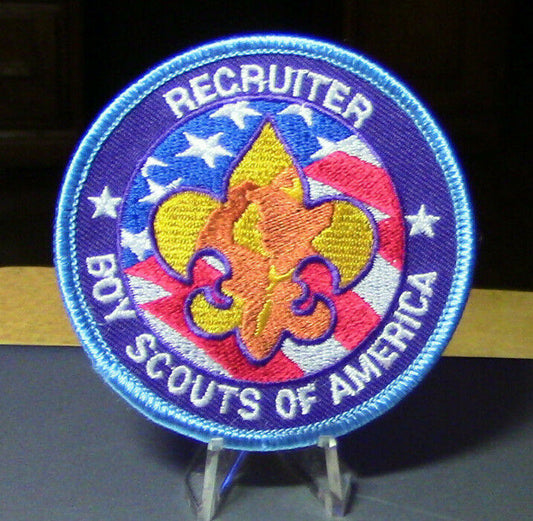 Official BSA: Boy Scout Recruiter Patch (Brand New/Never issued)