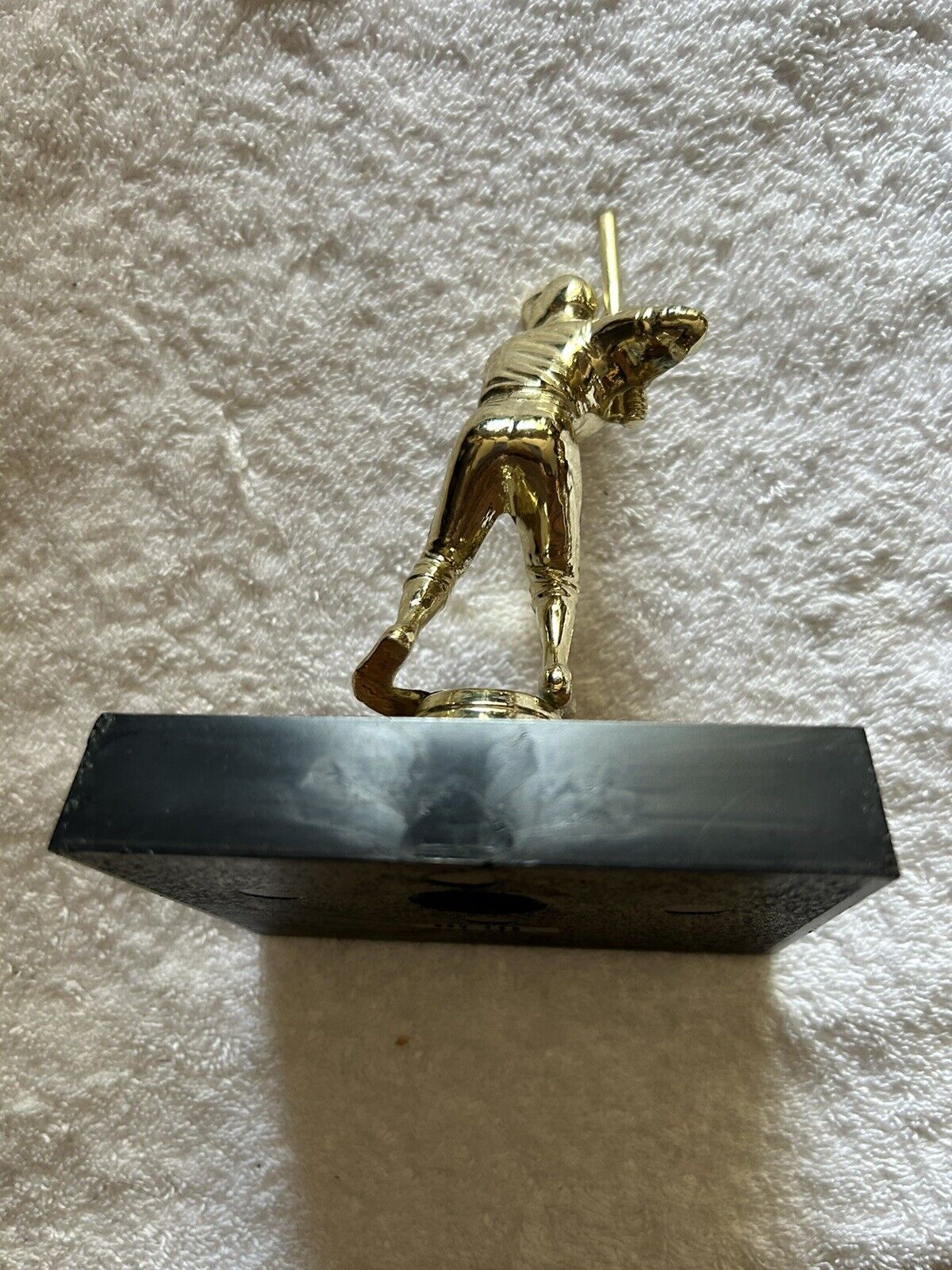 TROPHY: BASEBALL BATTER 5.25X4X3.5 INCHES