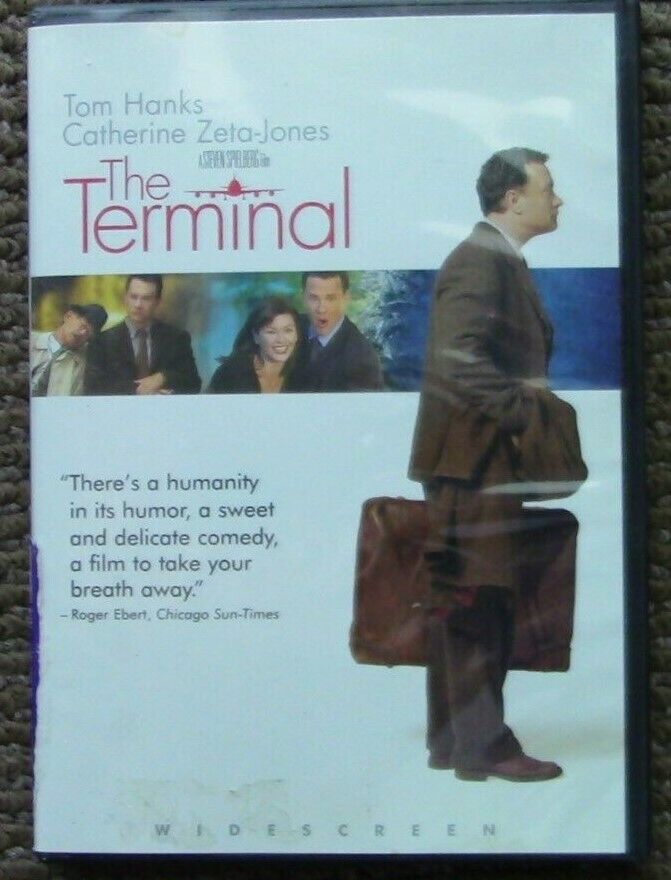 The Terminal (DVD, Tom Hanks, 2004) Catherine Zeta-Jones *LIKE NEW*