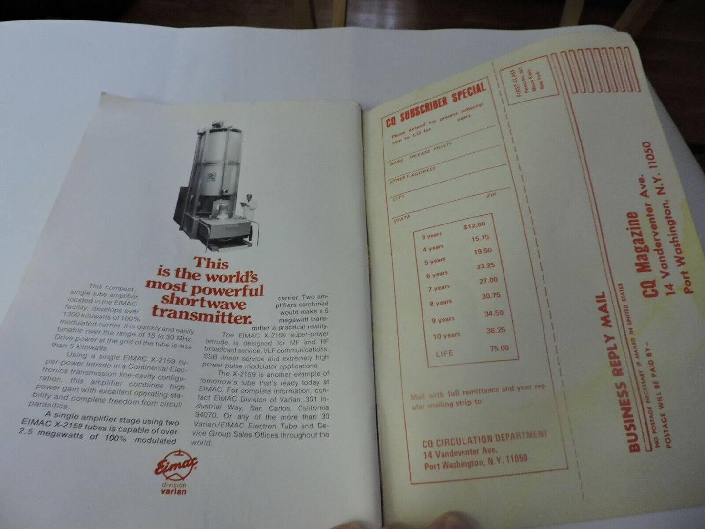 CQ; THE RADIO AMATEUR'S JOURNAL DECEMBER 1973 -AN AUDIBLE METER FOR THE BLIND