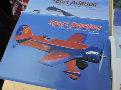 SPORT AVIATION EAA'S  MAGAZINE FEBRUARY, MARCH,JUNE, AUGUST-NOVEMBER  1998