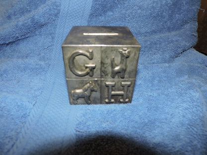Pewter Vintage Mini Kleenex Box Holder