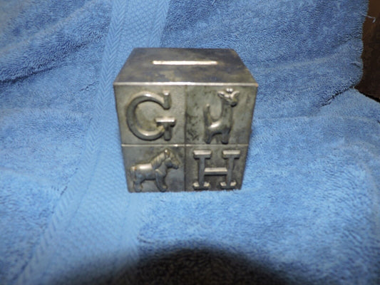 Pewter Vintage Mini Kleenex Box Holder