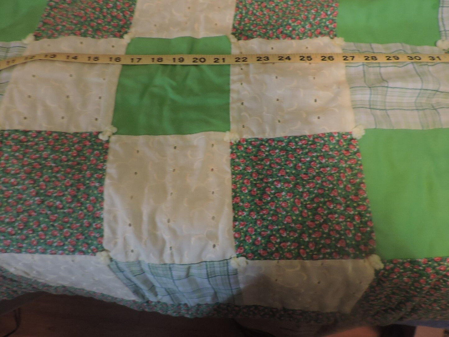 HAND MADE LAP OR BABY QUILT